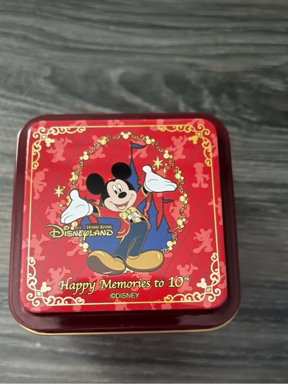 Disneyland Hong Kong 10th Anniversary Happy Memories Pin 2015 - five pin set